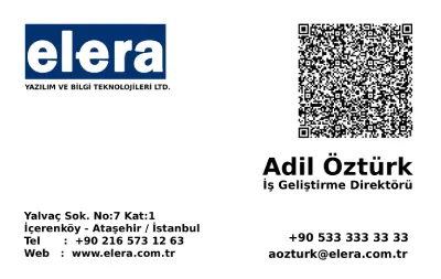 Ücretsiz Kartvizit Karekodu