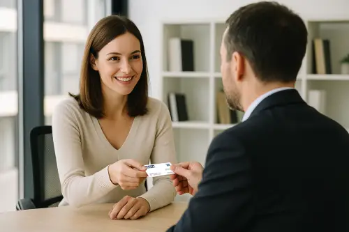 Kartvizit QR kodu prestij