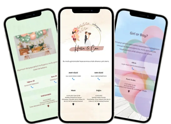 Etkinlik Davetiye QR kodu yapma