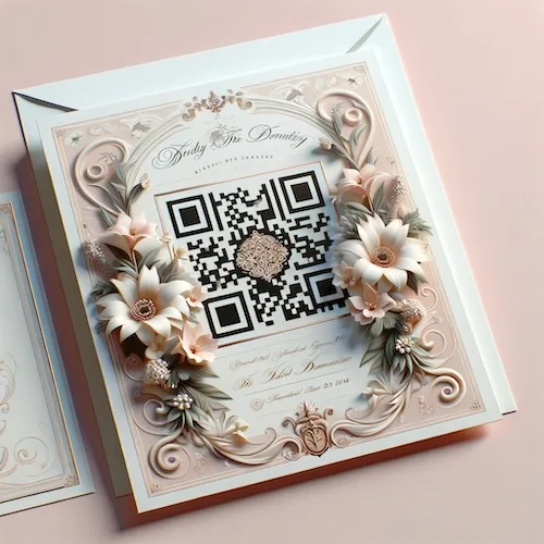 Etkinlik davetiye qr kodu oluşturma