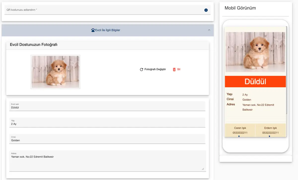 Evcil hayvan akıllı tasma