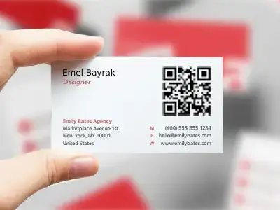 Kartvizit VCard QR kodu