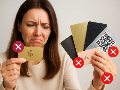 Kartvizit baskısı hataları