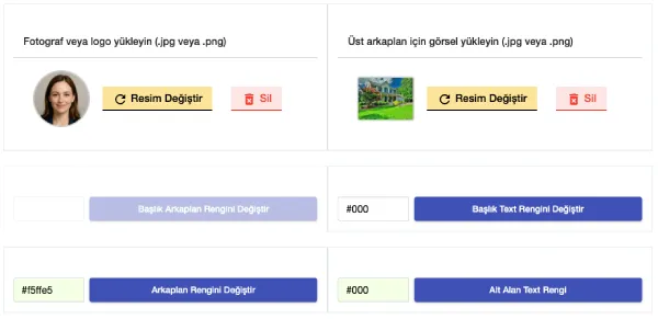 web sayfasına görsel ekleme