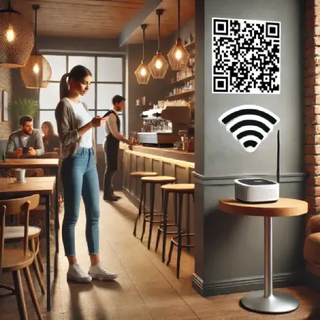 WIFI QR Kodu ile kablosuz ağ şifrenizi paylaşın