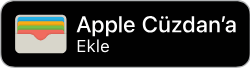 Kartviziti Apple Cüzdan'a Ekle